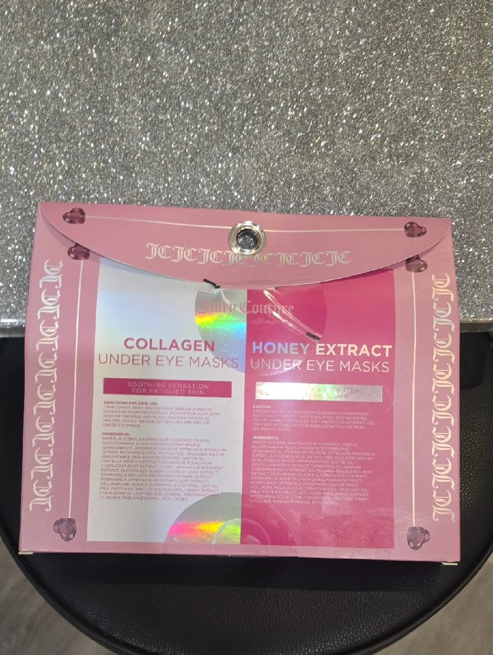 Juicy‎ Couture Collagen & Honey Extract 12-PK Under Eye Mask Set